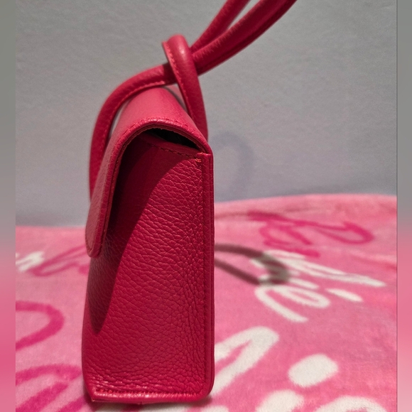 M. Gemi Pink The Francesca Convertible Crossbody NWOT - Picture 4 of 11